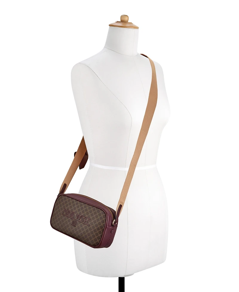 Nine West Pauline Camera Small Crossbody Bag