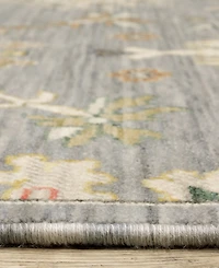 Oriental Weavers Lucca 5507E 2'x6' Runner Area Rug