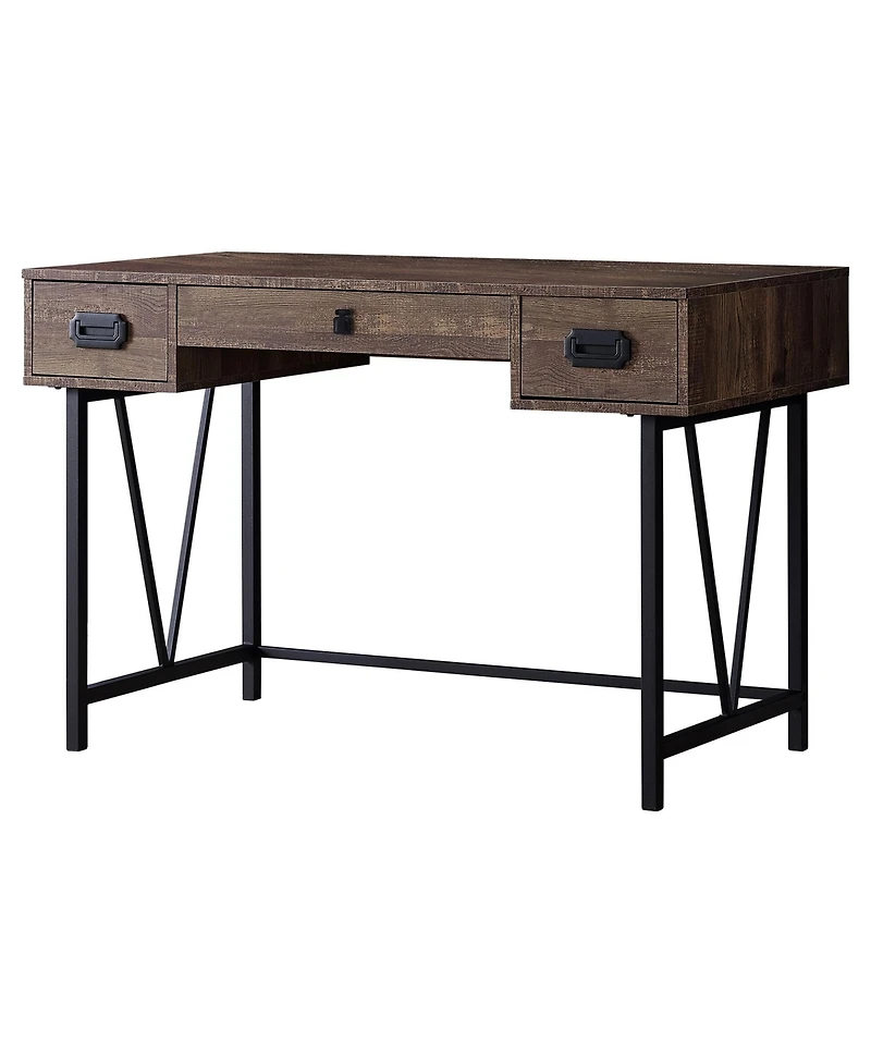 Modern Workstation Desk with 2 Drawers – Ideal for Home Office
