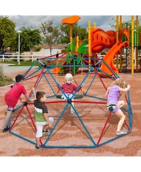 10 Feet Dome Climber with Swing and 800 Lbs Load Capacity