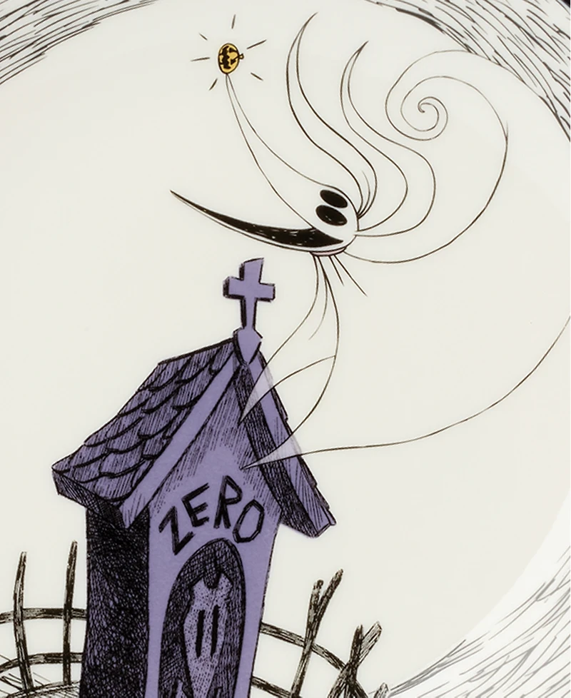 Lenox Nightmare Before Christmas Accent Plates, Set of 4