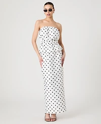 French Connection Women's Polka Dot Maxi Skirt