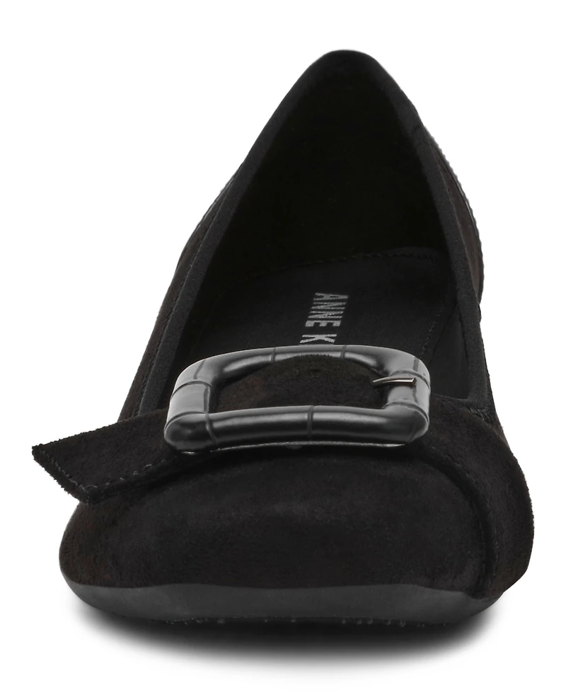 Anne Klein Women's Wyatt Buckle Wedge Pumps