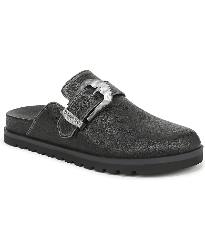 Blowfish Malibu Women's Sienna Round Toe Slip On Flat Clogs