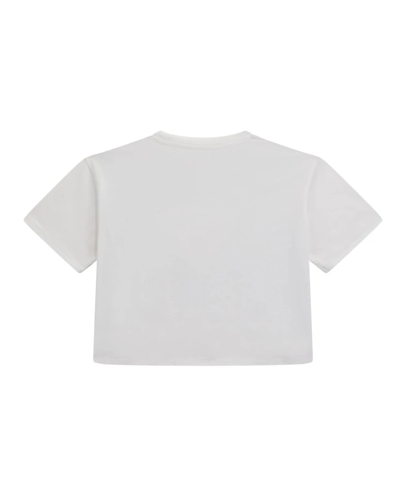 Guess Big Girl Short Sleeve with Rhinestone Logo T-Shirt