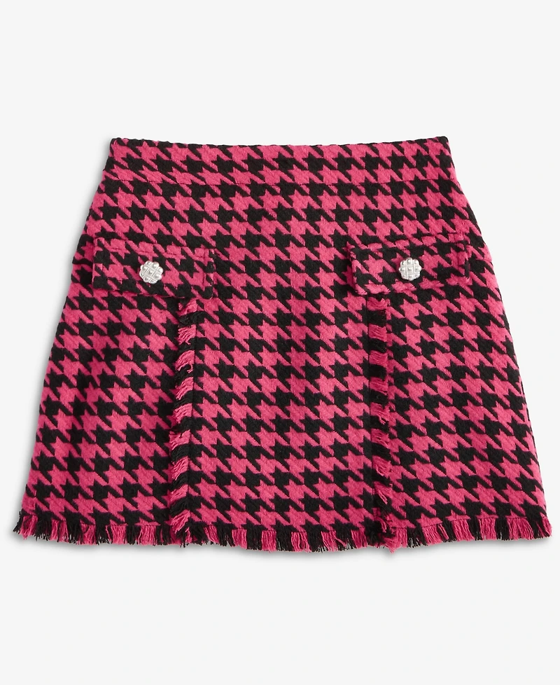 H by Habitual Big Girls Pull-On Houndstooth Skort