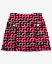 H by Habitual Big Girls Pull-On Houndstooth Skort