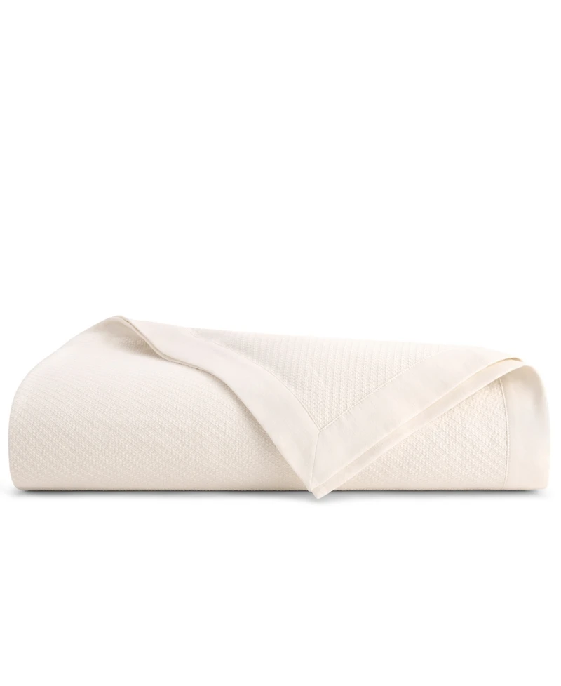 Donna Karan Home Luxe Egyptian Cotton Blanket, Full/Queen