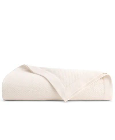 Donna Karan Home Luxe Egyptian Cotton Blanket, Full/Queen