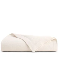 Donna Karan Home Luxe Egyptian Cotton Blanket