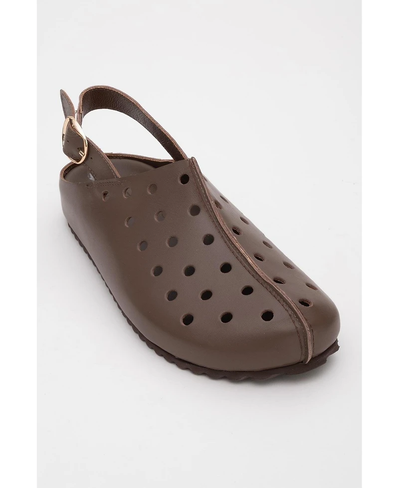 Justa Leather Clogs (Women)