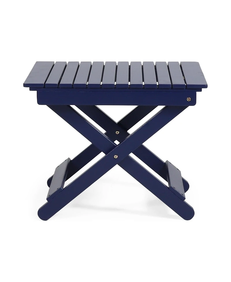 Outdoor Folding Wooden Side Table