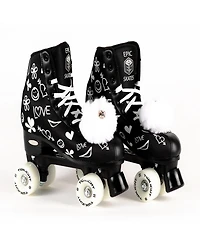 Epic Skates Black Luv Led Light Up Roller
