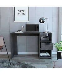 Sturdy Computer Desk with Large Work Surface and Drawers