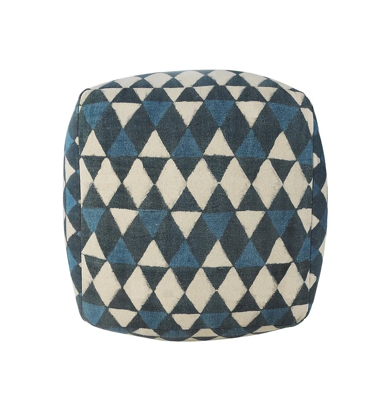 Cotton Ottoman Footrest for Cozy Living Room Seating and Relaxation