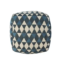 Cotton Ottoman Footrest for Cozy Living Room Seating and Relaxation