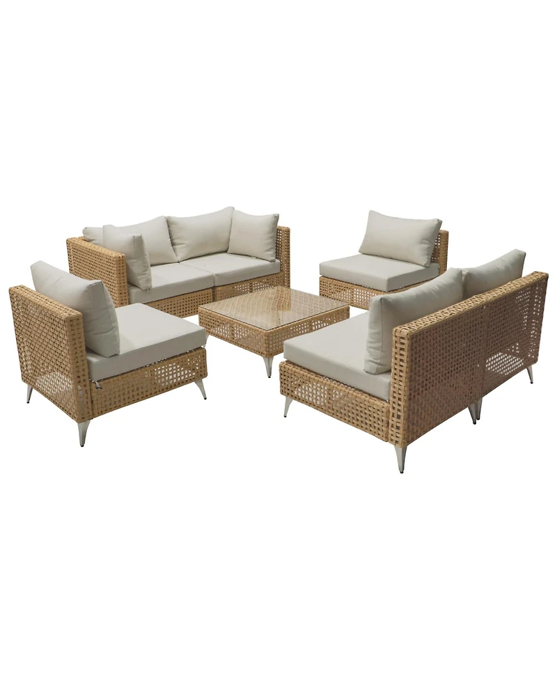 Streamdale Wicker Patio Set, Cushions & Table
