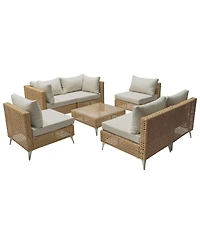 Streamdale Wicker Patio Set, Cushions & Table
