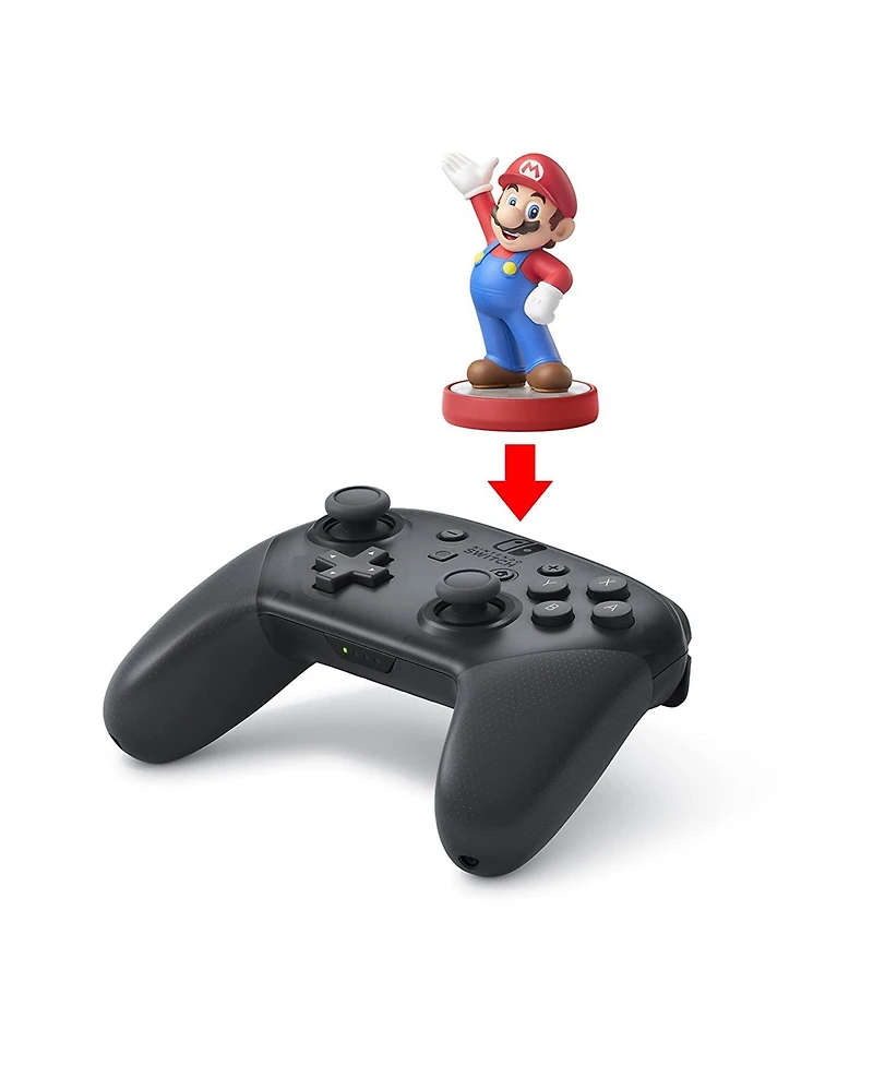 Nintendo Switch Oled Console with Pro Controller, MightySkins Console and Controller Skin Voucher, and 1 Year Cps Extended Warranty