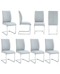 Streamdale Arch Dining Chairs - Light Gray