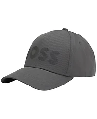 Boss by Hugo Boss Men's Logo Artwork Cotton-Twill Hat
