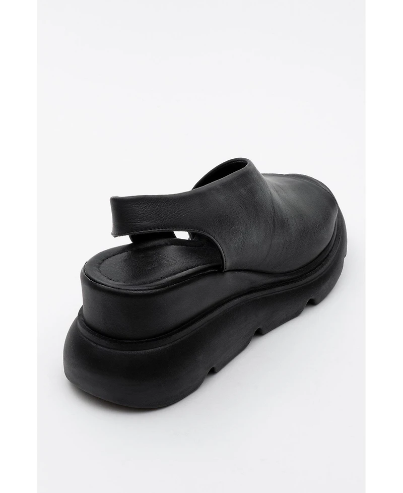 Agusto Leather Platform Sandal (Women)