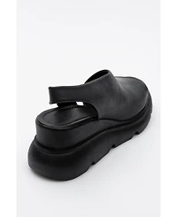 Agusto Leather Platform Sandal (Women)