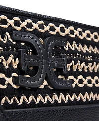 Sam Edelman Khiara Leather Espadrille Fan Crossbody Bag
