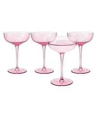 The Wine Savant Classic Coupe Glasses, Set of 4