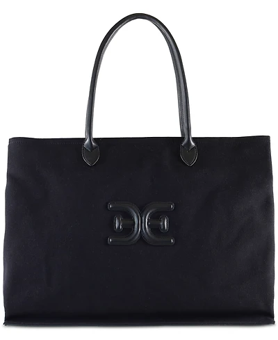 Sam Edelman Cooper Extra Large Logo Canvas Tote