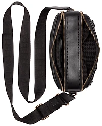 Karl Lagerfeld Paris Maybelle Crossbody with Floral Pins