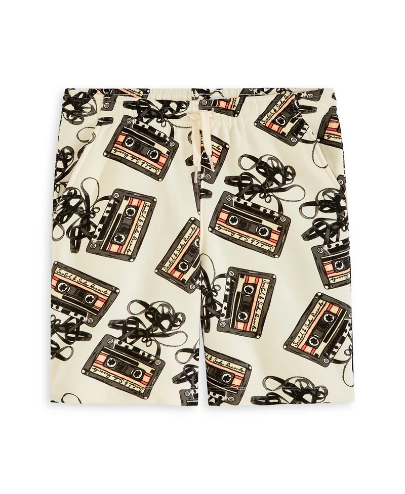 Scotch & Soda Big Boys Printed Fleece Shorts