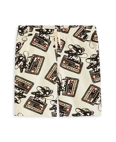 Scotch & Soda Big Boys Printed Fleece Shorts