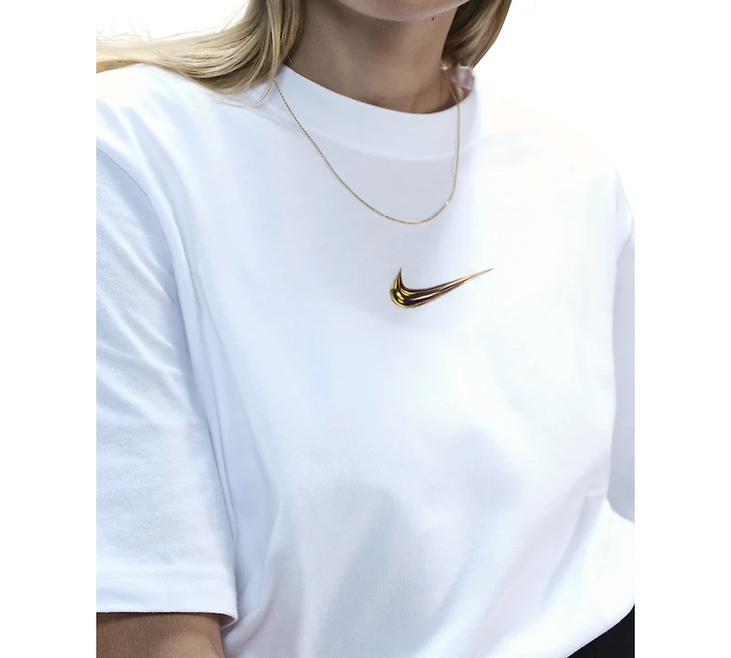 Nike Sportswear Women's Cotton Logo Loose T-Shirt