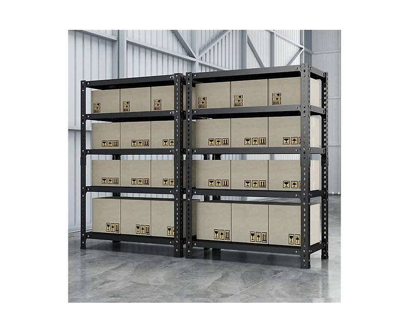 Household storage rack, adjustable display rack, basement balcony storage rack, carbon steel storage rack, 120cm 50cm 180cm, five floors