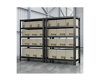 Household storage rack, adjustable display rack, basement balcony storage rack, carbon steel storage rack, 120cm 50cm 180cm, five floors