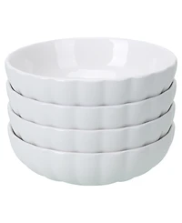 Bia Cordon Bleu Petal 4-Pc. Dinner Bowls Set, Service for 4