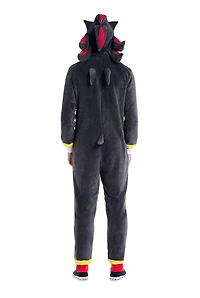 OppoSuits Men's Official Knuckles Union Suit - Sonic the Hedgehog Body for Adults Red