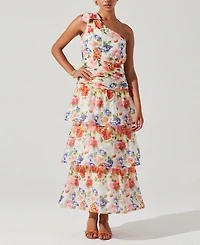 Astr the Label Women's Natali One-Shoulder Maxi Dress