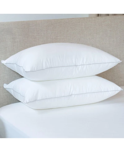 2 Pack Medium Down Alternative Bed Pillow - King