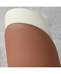 Streamdale Furniture Modern Dining Chairs with Gold Legs (Set of 2)