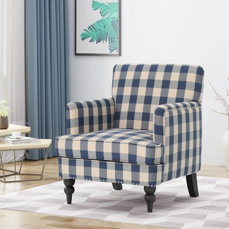 Streamdale Furniture Breezy Windowside Charm Upholstered Club Chair for Comfort and Style