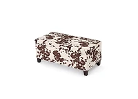 Streamdale Contemporary Velvet Storage Ottoman with Ample Storage