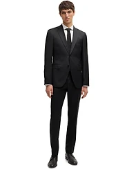 Boss by Hugo Men's Virgin-Wool Serge Suit Jacket