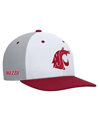 Nike Men's White/Gray Washington State Cougars Pro Performance Snapback Hat