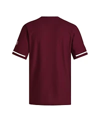 Adidas Men's Maroon Texas A&M Aggies Reversible Retro Full-Button Baseball Jersey