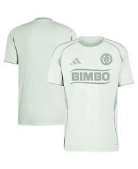 Adidas Men's Light Green Philadelphia Union 2025 One Planet Pre-Match Jersey