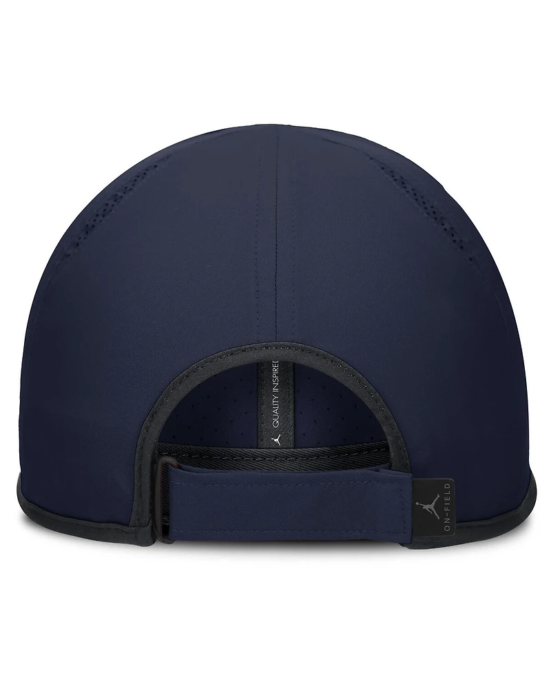 Jordan Men's Navy Michigan Wolverines Featherlight Club Adjustable Hat