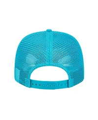 New Era Men's Teal Jacksonville Jaguars Adventure Camo Trucker 9SEVENTY Stretch Snap Adjustable Hat