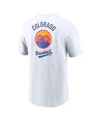 Nike Men's White Colorado Rockies 2025 City Connect Graphic T-Shirt